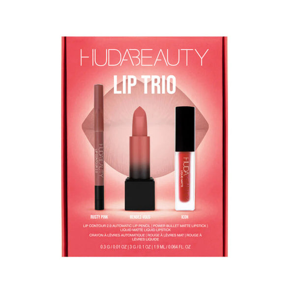 Huda Beauty Lip Trio Contour 2.0 - Icon