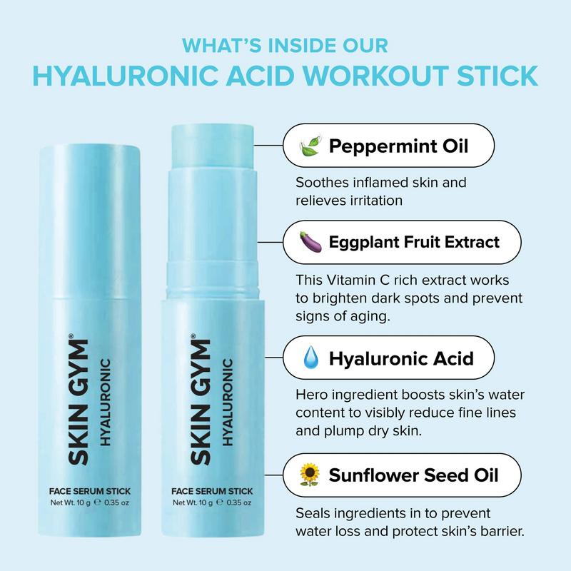 Skin Gym Hyaluronic Acid Face Serum Stick