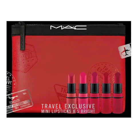MAC Travel Exclusive Mini Lipsticks x5 Bright Enchanted Belle Pakistan
