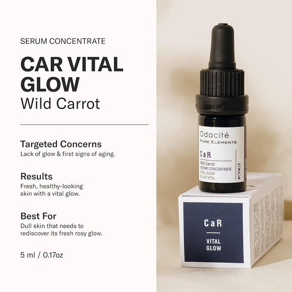 ODACITE Vital Glow  CaR Serum Concentrate Wild Carrot Enchanted Belle Pakistan
