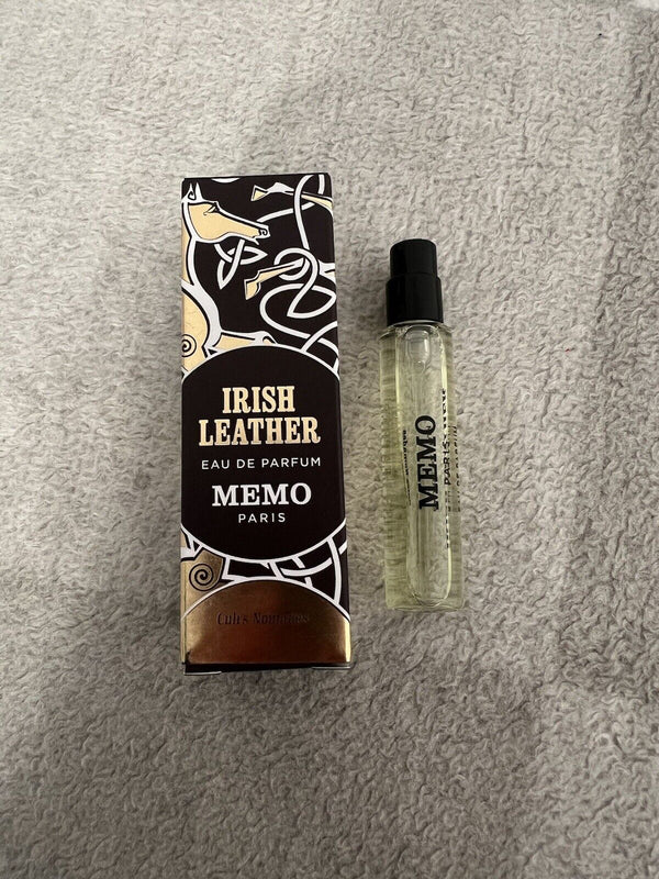 Memo Paris Irish Leather 5ml Travel Spray Niche Perfume