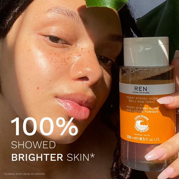 Ren Skin Care Radiance Ready Steady Glow Daily AHA Tonic