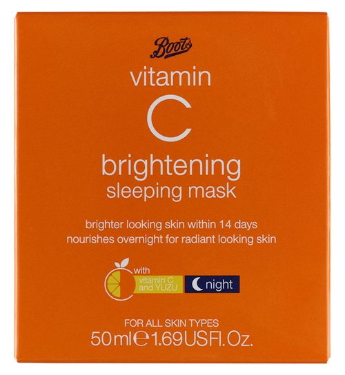 Buy Boots Vitamin C Brightening Sleeping Mask 50ML at the lowest price in . Check reviews and buy Boots Vitamin C Brightening Sleeping Mask 50ML today.