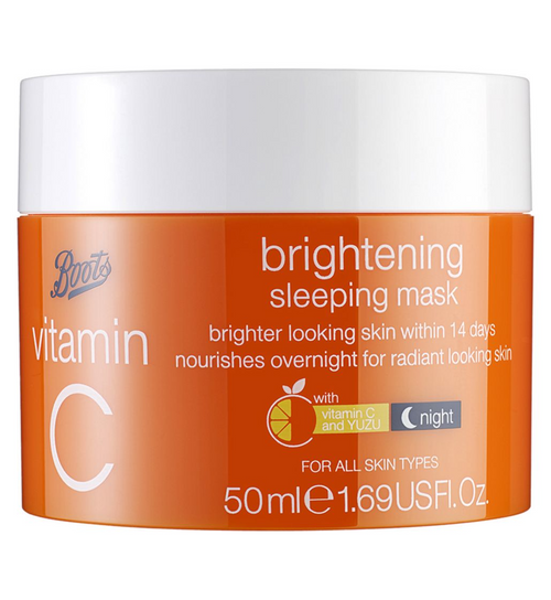 Buy Boots Vitamin C Brightening Sleeping Mask 50ML at the lowest price in . Check reviews and buy Boots Vitamin C Brightening Sleeping Mask 50ML today.
