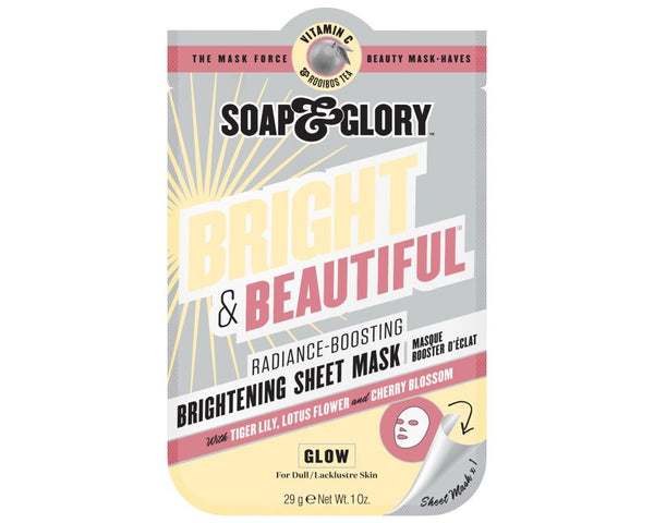 Soap and Glory Bright and Beautiful Sheet Mask 29G Enchanted Belle Pakistan