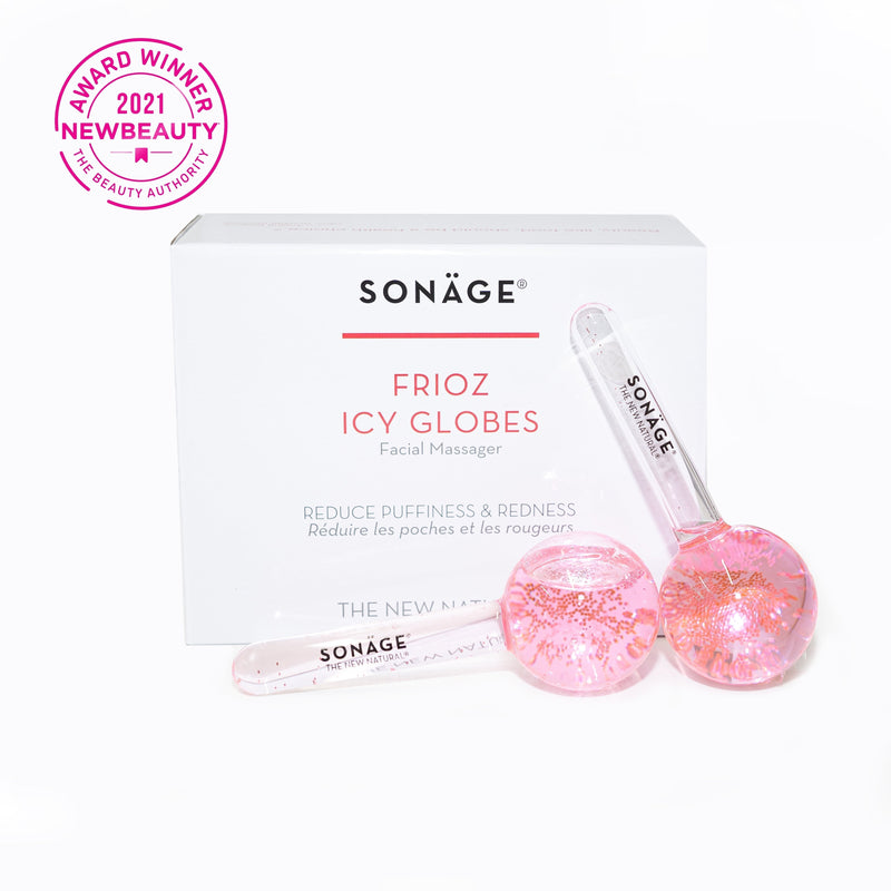 Sonage Frioz Icy Globes Facial Massager Enchanted Belle Pakistan